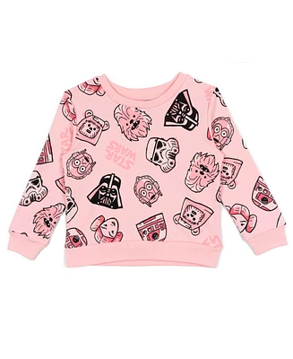 Star Wars Girls The Mandalorian Yoda French Terry Sweatshirt to