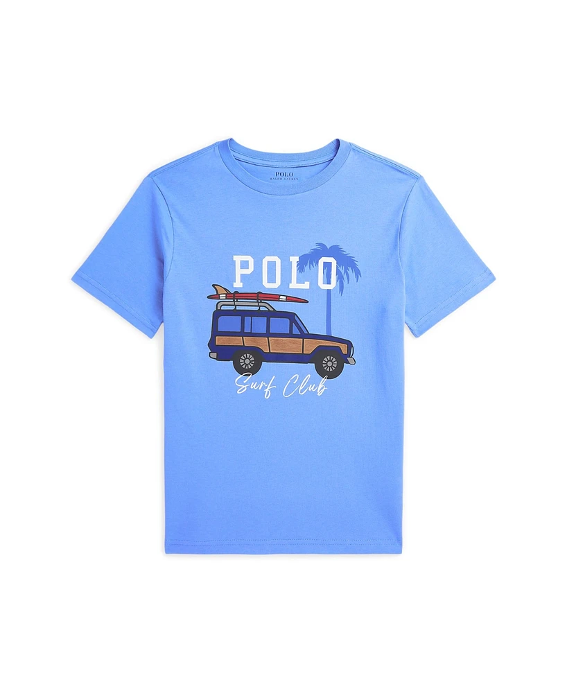 Polo Ralph Lauren Big Boys Car-Print Jersey T-Shirt