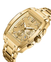 Jbw Men's Echelon Diamond Gold-Plated Stainless-Steel Watch