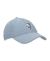 Hello Kitty Embroidered Character Women's Denim Unstructured Baseball Cap