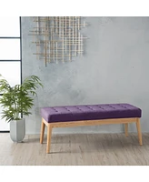 Ottoman Bench, Purple