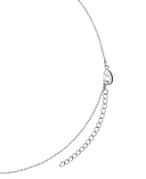 Unwritten Cubic Zirconia Mother of Pearl Mary Pendant Necklace