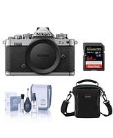 Nikon Z fc Dx-Format Mirrorless Camera Bundle with 64GB Sd Card, Shoulder Bag, Cleaning Kit