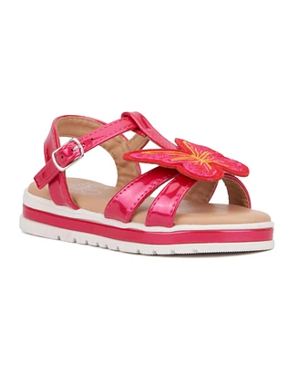 Olivia Miller Big Girls Brave Butterfly Platform Sandals