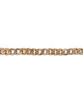 Laundry by Shelli Segal Gold Tone Chunky Chain Necklace with Pave Stones