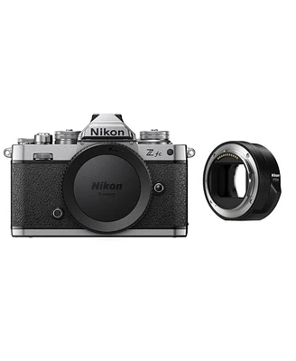 Nikon Z fc Dx-Format Mirrorless Camera with Ftz Ii Mount Adapter