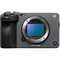 Sony FX3 Full-Frame Cinema Line Camera with 24-70mm Lens, Bundle with 128GB V90 Sd Memory Card, Shoulder Bag, Extra Battery, Charger, 82mm Filter Kit,