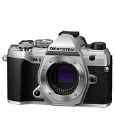 Om System Om-5 Mirrorless Camera, Silver