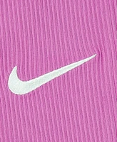 Nike Toddler Girls 2-Piece Ribbed Quarter-Zip Top and Leggings Set