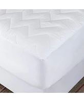 Waterguard Waterproof Quilted Mattress Pad Protector – White