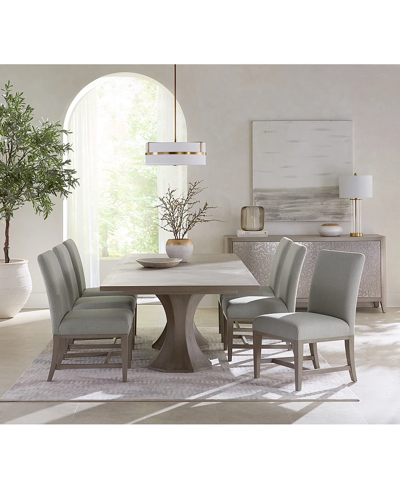 Cornelia 7-Pc. Dining Set (Rectangular Table & 6 Side Chairs)