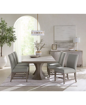 Cornelia 7-Pc. Dining Set (Rectangular Table & 6 Side Chairs)
