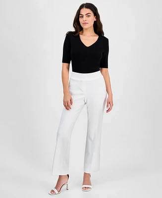 Ak Anne Klein Petite Pull-On Pants