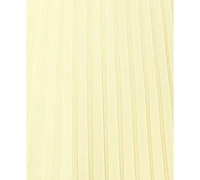 Betsy & Adam Women's Pleated Strapless Gown