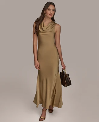 Donna Karan New York Women's Cowlneck Gown