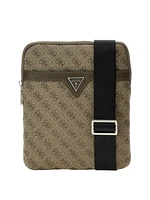 Guess Men's Vezzola Jacquard Crossbody Bag