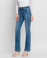 Vervet Women's High Rise Slim Bootcut Jeans