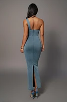 Jluxlabel Women's Krishna One Shoulder Maxi Dress