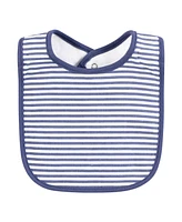 Hudson Baby Infant Boy Cotton Bibs, Construction Work, One Size