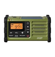Sangean Sg-112 Green Am/Fm Weather Emergency Radio