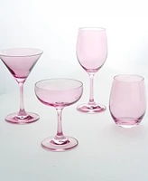 Godinger Veneto Ballet White Wine Glasses, Set of 4