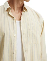 Cotton On Men's Hampton Long Sleeve Shirt