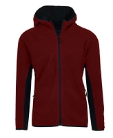 Galaxy By Harvic Men's Polar Fleece Tech Zip Hoodie