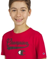 Champion Big Boys Logo Graphic Short-Sleeve T-Shirt