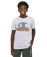 Champion Big Boys Logo Graphic Short-Sleeve T-Shirt