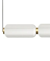 Dainolite 4.75" Metal Ramona Led Pendant