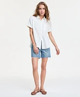 Levi's Women's Darlene Short-Sleeve Utility Shirt