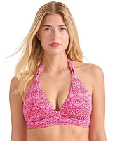 Tommy Bahama Women's Point Reversible Halter Swim Top