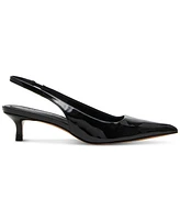 Steve Madden Women's Kittie Slingback Kitten-Heel Pumps
