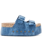 Steve Madden Kali-j Flatform Footbed Sandals