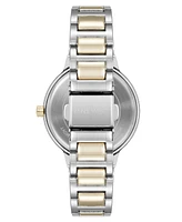 Nine West Women's Quartz and Two-Tone Metal Alloy Bracelet Watch