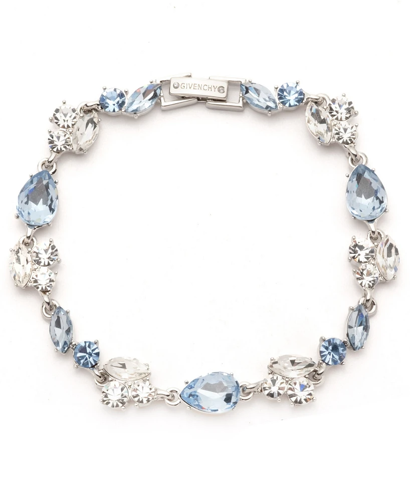 Givenchy Mixed Cut Crystal All-Around Flex Bracelet