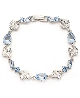 Givenchy Mixed Cut Crystal All-Around Flex Bracelet