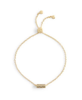 Coach Signature Quilted Tube Slider Bracelet