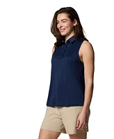 Columbia Women's Cedar Coast Sleeveless Polo Top