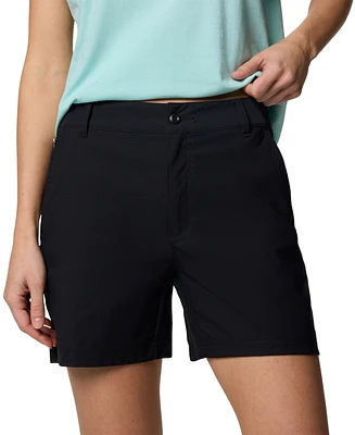 Columbia Women's Mid-Rise Leslie Falls Ii Shorts