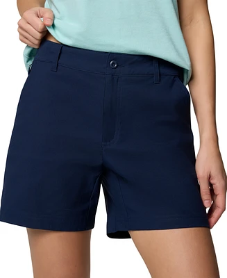 Columbia Women's Mid-Rise Leslie Falls Ii Shorts