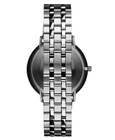 Mvmt Men's Legacy Slim Silver Tone Stainless Steel Bracelet Watch, 42mm