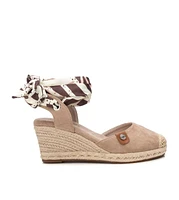 Refresh Women's Espadrilles With Wide Ribbon Laces