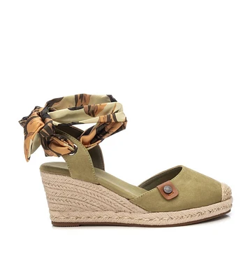 Refresh Women's Espadrilles With Wide Ribbon Laces