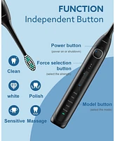 Operan Rechargeable Electric Toothbrush, High Power Sonic Toothbrush with Smart Timer 5 Modes, 40,000 Vpm Motor, 6 Hours Fast Charge
