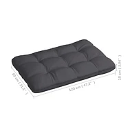 Pallet Sofa Cushions 7 pcs Anthracite