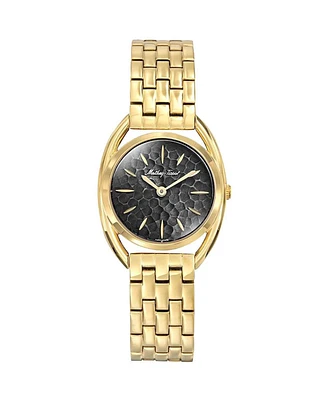 Mathey Tissot Women's Saphira Black Dial Watch