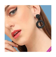 Corroded Drop Earrings
