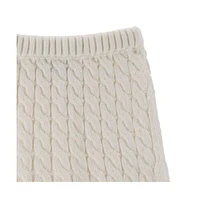 Blake White Tricot Skirt
