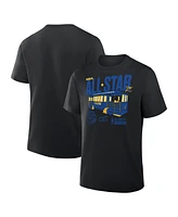 Fanatics Men's and Women's Black 2025 Nba All-Star Game Hometown Collection T-Shirt